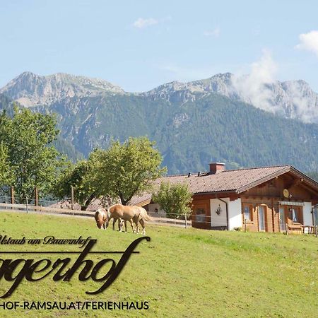 Eggerhof - Ferienhaus Ramsau am Dachstein Exteriör bild